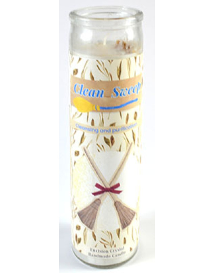 Clean Sweep aromatic jar candle