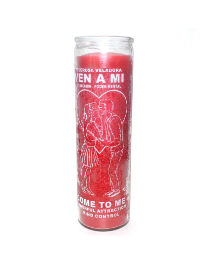 Come To Me Red jar candle
