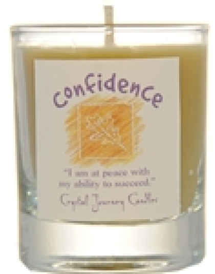 Confidence soy votive candle