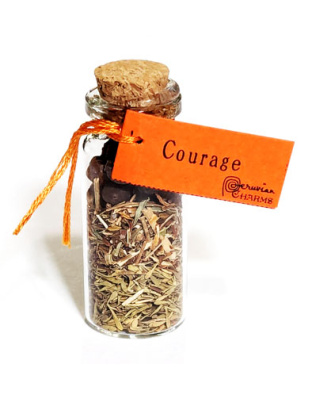 Courage pocket spellbottle