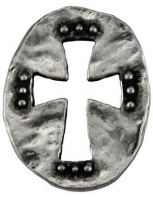 Cross pocket stone