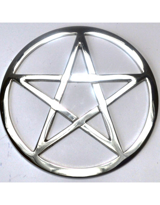 Cut-Out Pentagram altar tile 5 3/4"