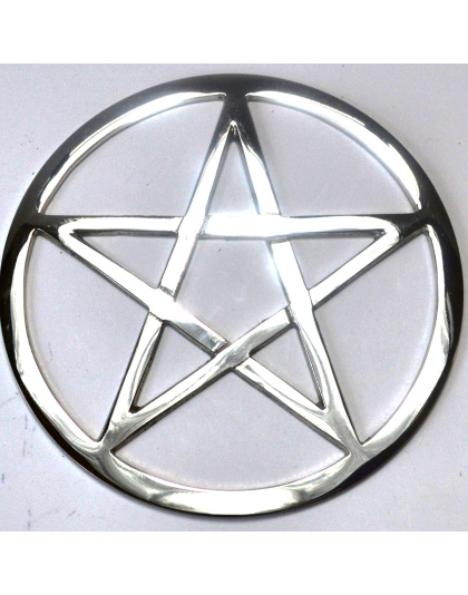 Cut-Out Pentagram altar tile 5 3/4"