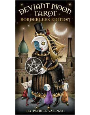 Deviant Moon (borderless) tarot deck by Patrick Valenza