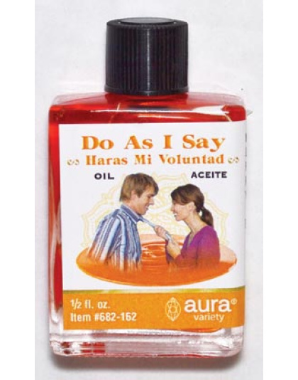 Do As I Say oil 4 dram