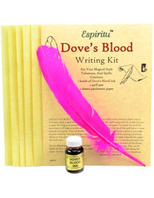 Dove's Blood writing kit