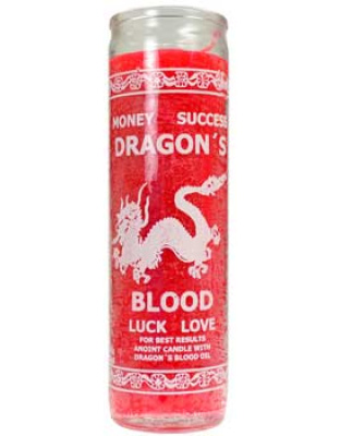 Dragon's Blood 7 Day jar candle