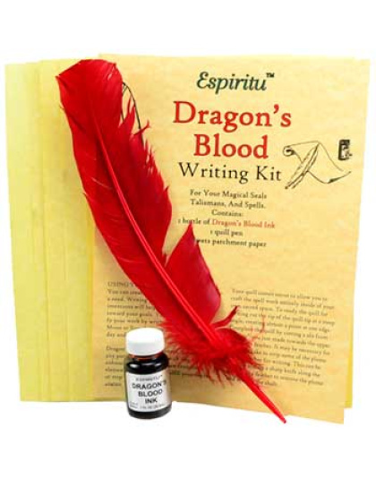 Dragon's Blood writing kit