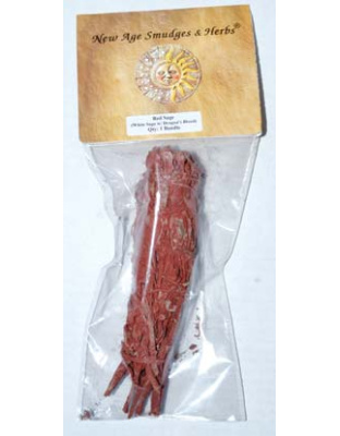 Dragons Blood  & White Sage smudge stick 5-6"