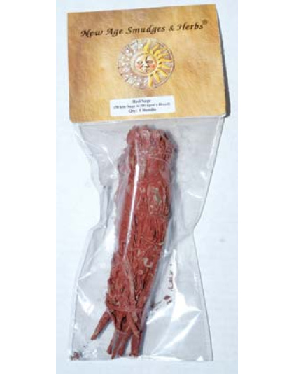 Dragons Blood  & White Sage smudge stick 5-6"