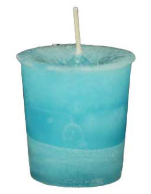 Dreams Herbal votive - light aqua