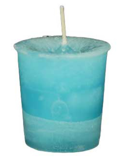 Dreams Herbal votive - light aqua
