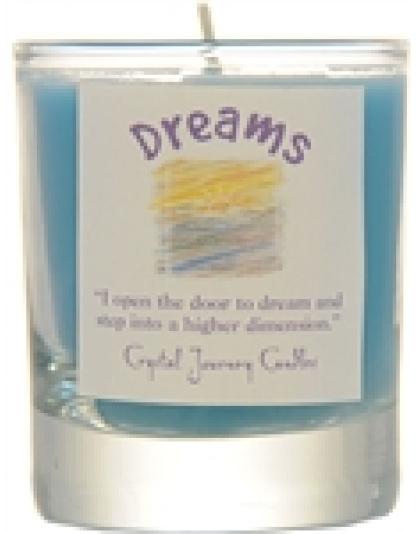 Dreams soy votive candle
