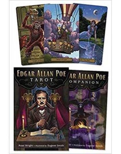 Edgar Allan Poe tarot (deck & book) by Wright & Smith