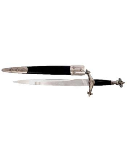 Fleur de lis Medieval athame