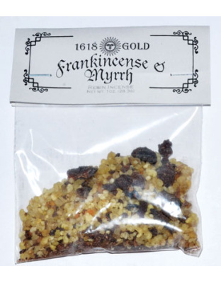 Frankincense & Myrrh Granular incense Mix 1 oz