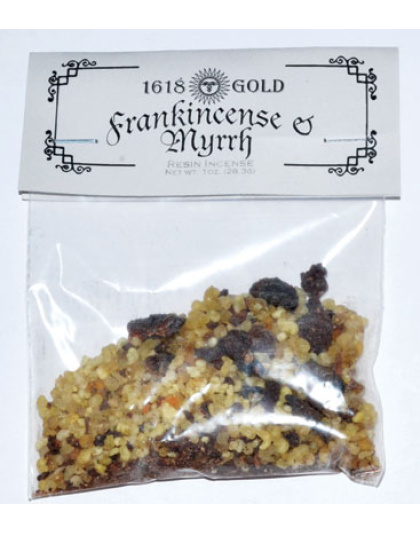 Frankincense & Myrrh Granular incense Mix 1 oz