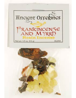 Frankincense & Myrrh granular incense 1/3oz