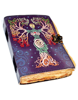 Goddess Aged Looking Paper leather w/ latch