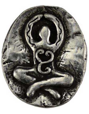 Goddess pocket stone