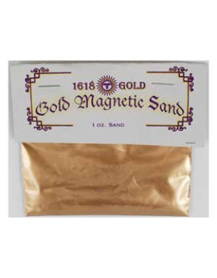 Gold Magnetic Sand (Lodestone Food) 1oz