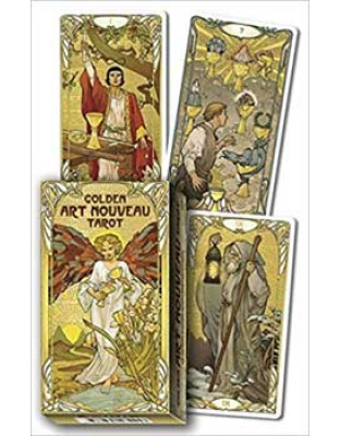 Golden Art Nouveau tarot