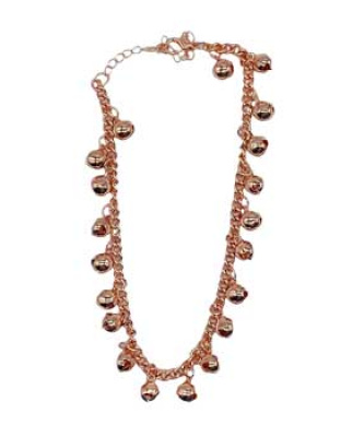 Goldtone anklet w/ Bells