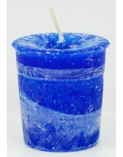 Good Health Herbal votive - blue