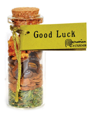 Good Luck pocket spellbottle