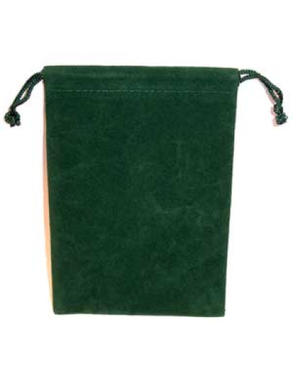 Green Velveteen Bag