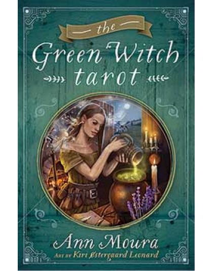 Green Witch tarot (deck & book) by Ann Moura