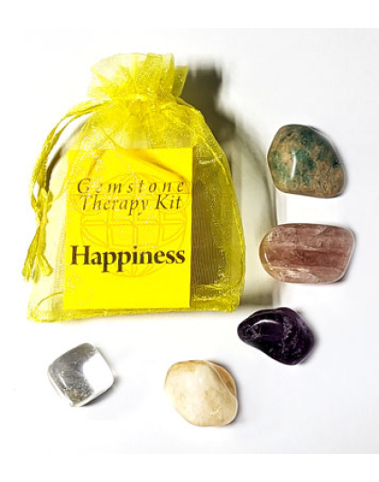 Happiness gemstone therapy