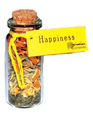 Happiness pocket spellbottle