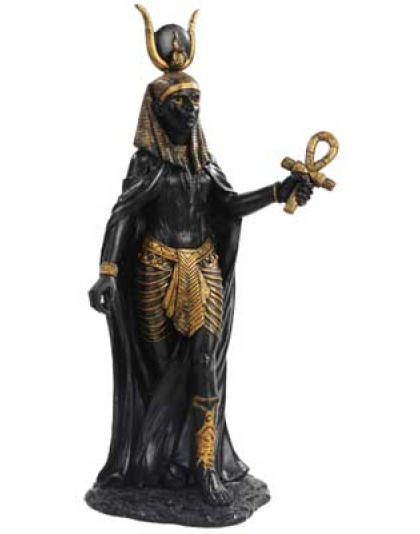 Hathor statue 11"