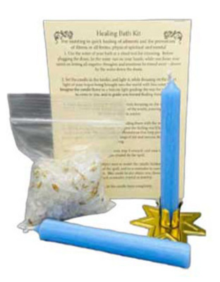 Healing bath kit