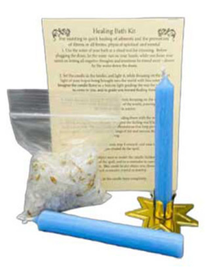 Healing bath kit
