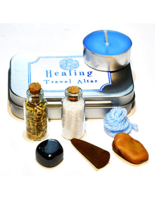 Healing travel altar