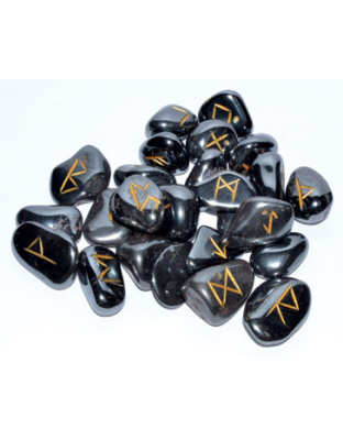 Hematite rune set