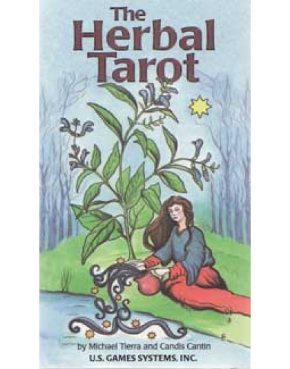 Herbal tarot deck by Tierra & Cantin