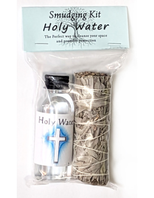 Holy Water smudge kit