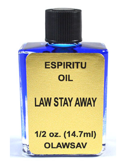 Law Stay Away oil 4 dram