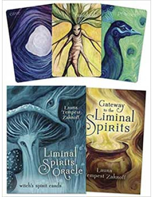 Liminal Spirits oracle,Witch's Spirit Cards by Laura Tempes Zakroff