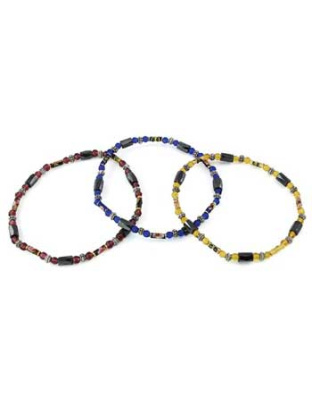 Magnetic Hematite Beaded anklet