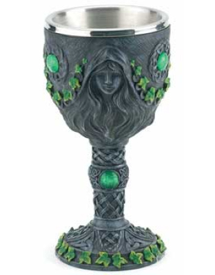 Maiden, Mother & Crone chalice 7"