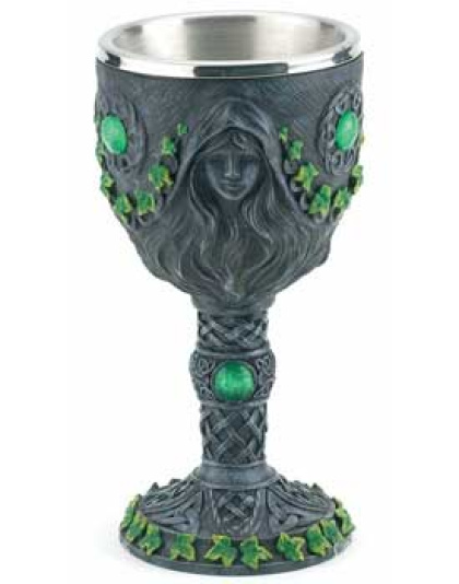 Maiden, Mother & Crone chalice 7"