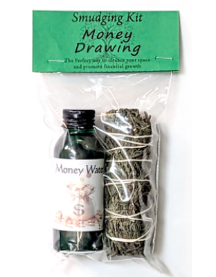 Money Drawing smudge kit