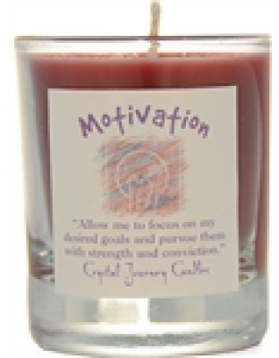 Motivation soy votive candle