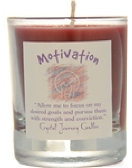 Motivation soy votive candle