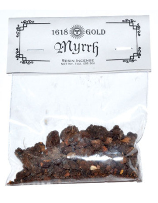 Myrrh Granular incense 1 oz