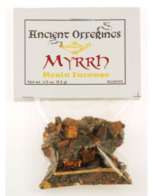 Myrrh granular incense 1/3 oz